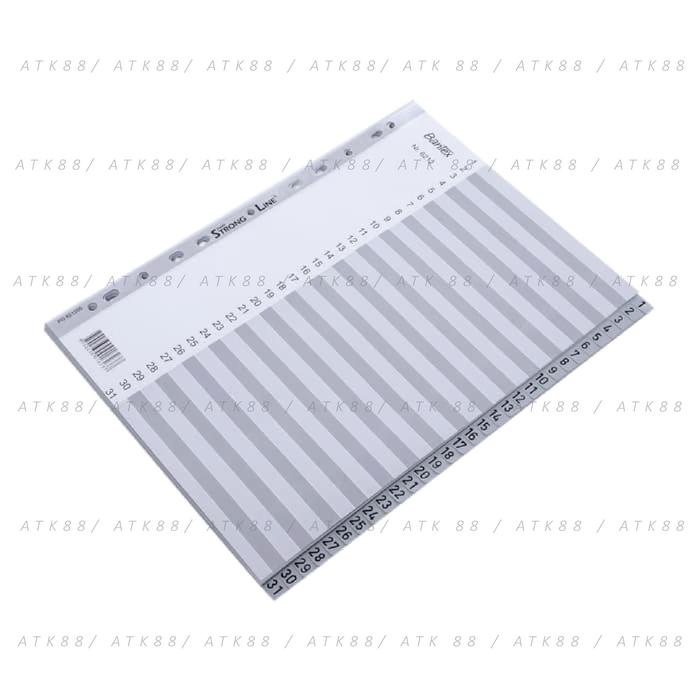 

pintar- Bantex Numerical Indexes A4 31 Pages (1-31 index) #6212