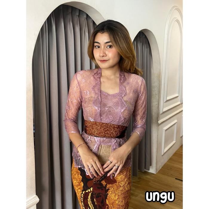Hot Sale Chantily Kebaya Jumbo Xxl Dan Xxxl - (Kebaya Saja) Kebaya Bali Jadi Santili Seri 2 Readyy