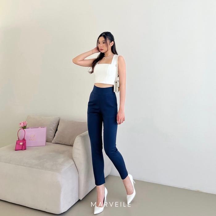 [ MARVEILE ] DUMA HIGHWAIST JEGGING / JEGGING LEGGING WANITA