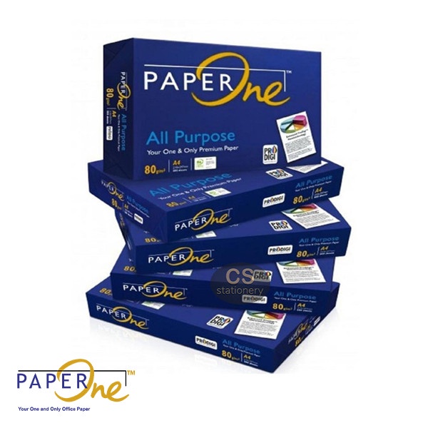

pintar- Paper One hvs A4 80gr per dus / khusus gosend grab