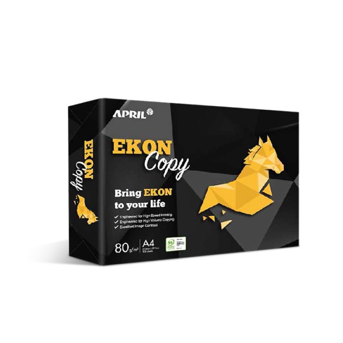 

pintar- EKON Copy A4 Kertas HVS Print Fotocopy 75gr/gsm Berkualitas