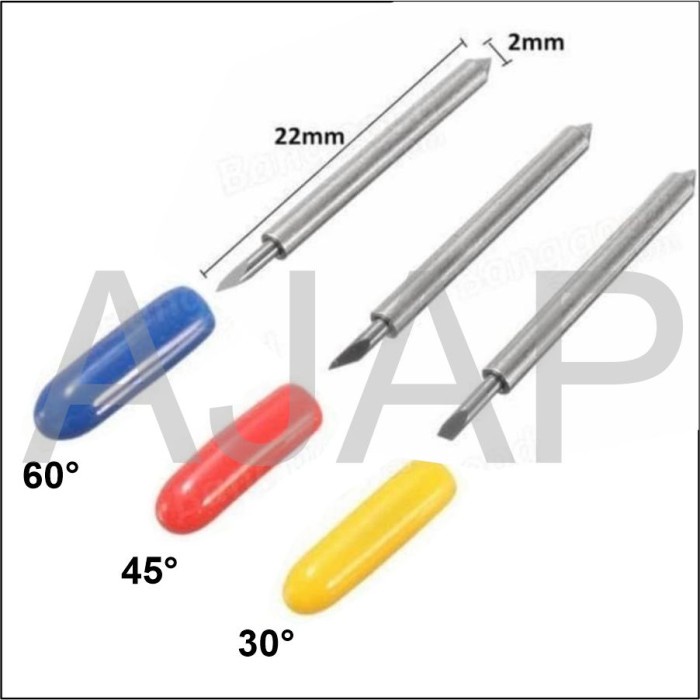 

pintar- Mata Pisau Ploter 30 45 60 Holder Blade Plotter Vinyl Cutter Roland