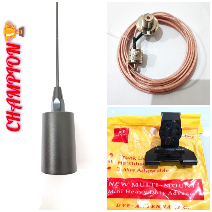 Hemat Antena Larsen Po 150 Vhf Untuk Radio Rig Icom Alinco Kenwood Yaesu