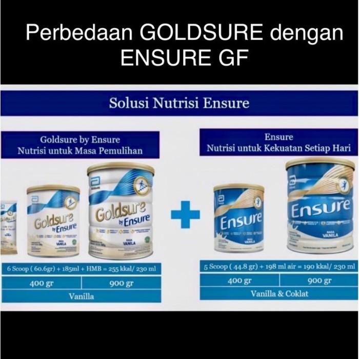 

BARANG TERLARIS GOLDSURE Vanilla 800gr / Susu Nutrisi Dewasa Import Singapur