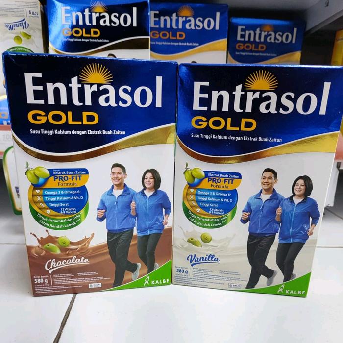 

BARANG TERLARIS Entrasol Gold 560gr Coklat Dan Vanila Stok Baru Exp Aman