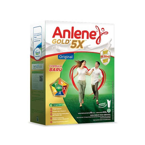 

BARANG TERLARIS ANLENE GOLD 5X ORIGINAL 640 GR - SUSU