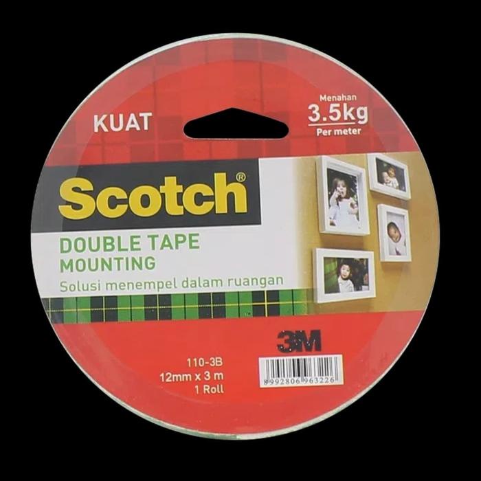 

pintar- Mounting 3M Scotch Double Tape 12mm x 3m