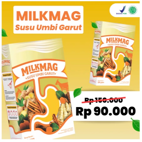 

Milkmag Susu Umbi Garut Obat Alami Asam Lambung Maag GERD Gastritis Original Halal Aman