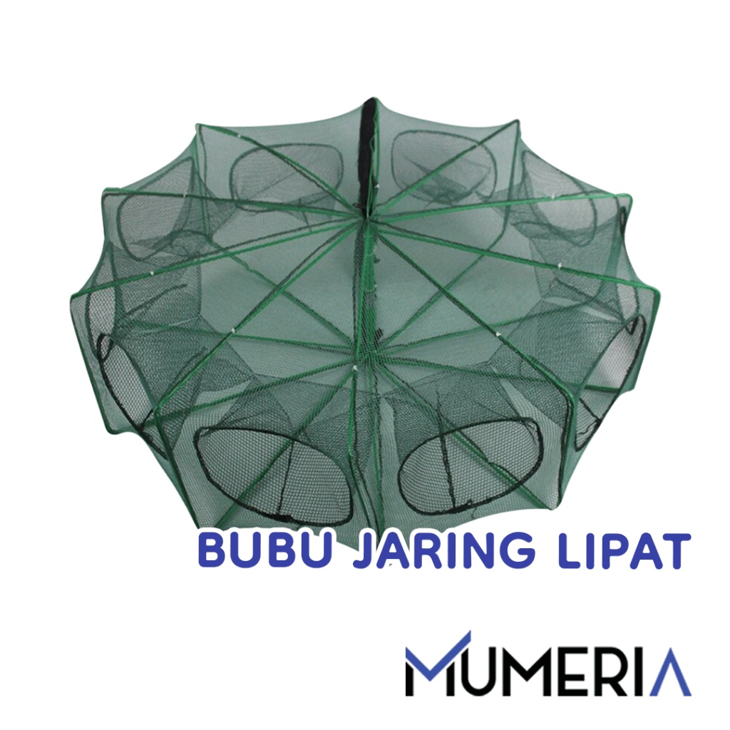 BUBU PERANGKAP JEBAKAN JARING JALA PRANGKAP LIPAT IKAN UDANG KEPITING SUNGAI DANAU LAUT ALAT PANCING