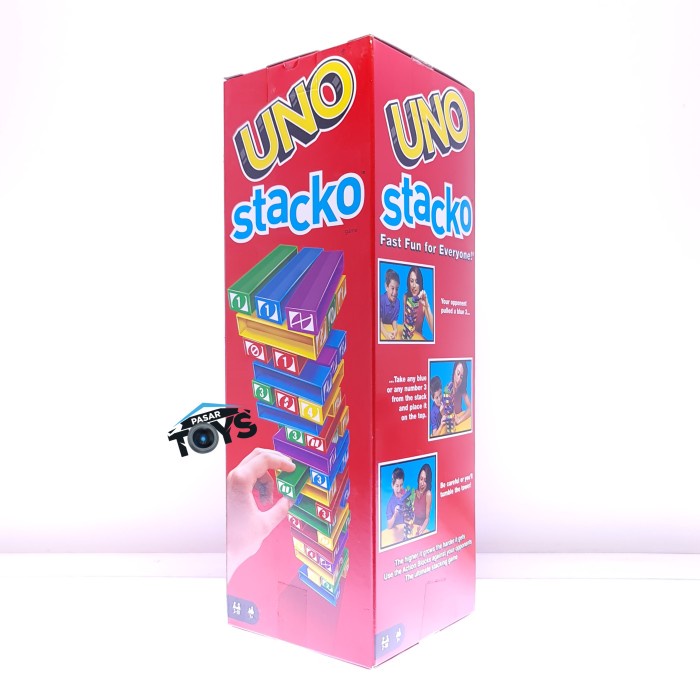 Mattel Games UNO Stacko Game Original