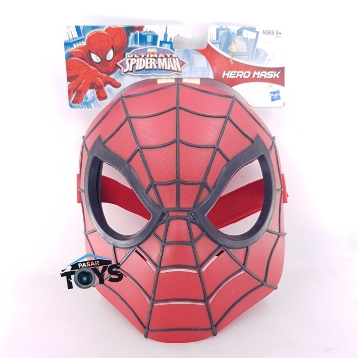 TERBARU Spiderman Hero Mask Mainan Topeng Spiderman Original Hasbro