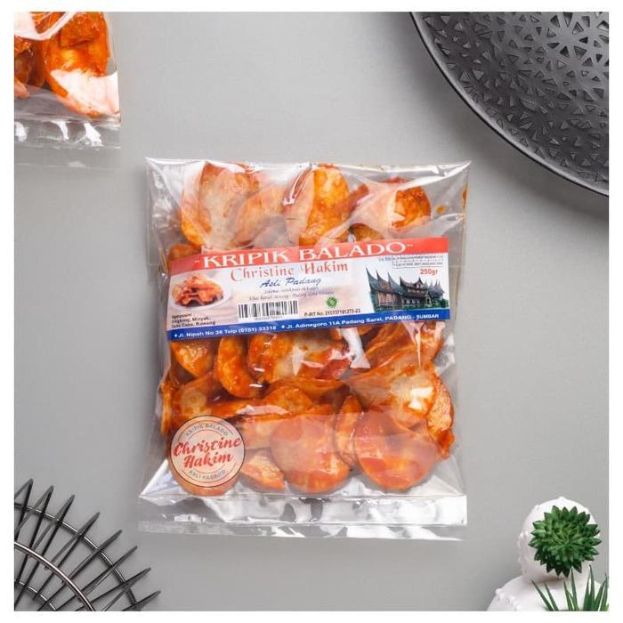 

Kripik Balado Christine Hakim Bulat 250Gr