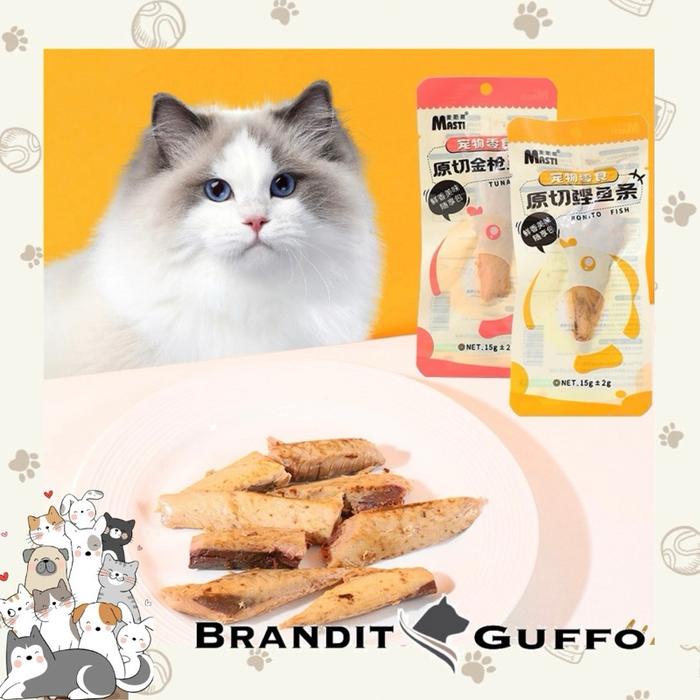 

CUCI GUDANG Masti cat food real food ikan makanan kucing cat treats makanan ringan hewan pet snack