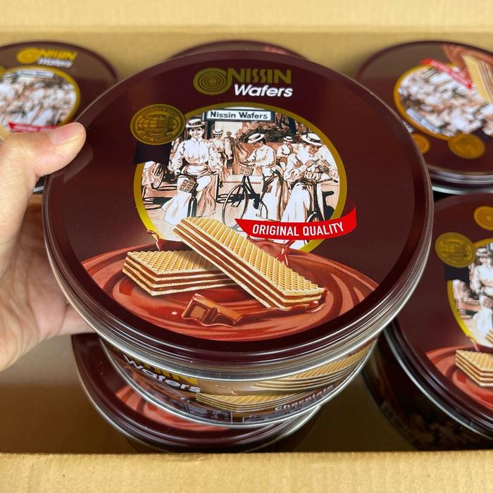 

CUCI GUDANG Agen distributor makanan ringan snack hampers lebaran nissin wafers chocolate kaleng