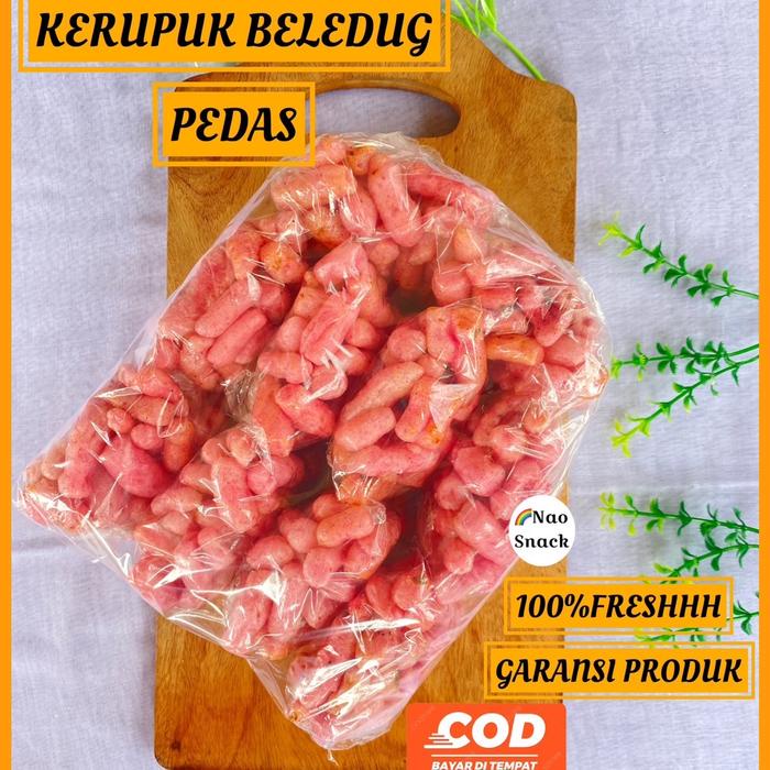 

PROMO Paket 5pcs Pilus Gurilem Pedas / Kerupuk Gurilem Pedas - Snack Makanan Ringan - Food Keripik