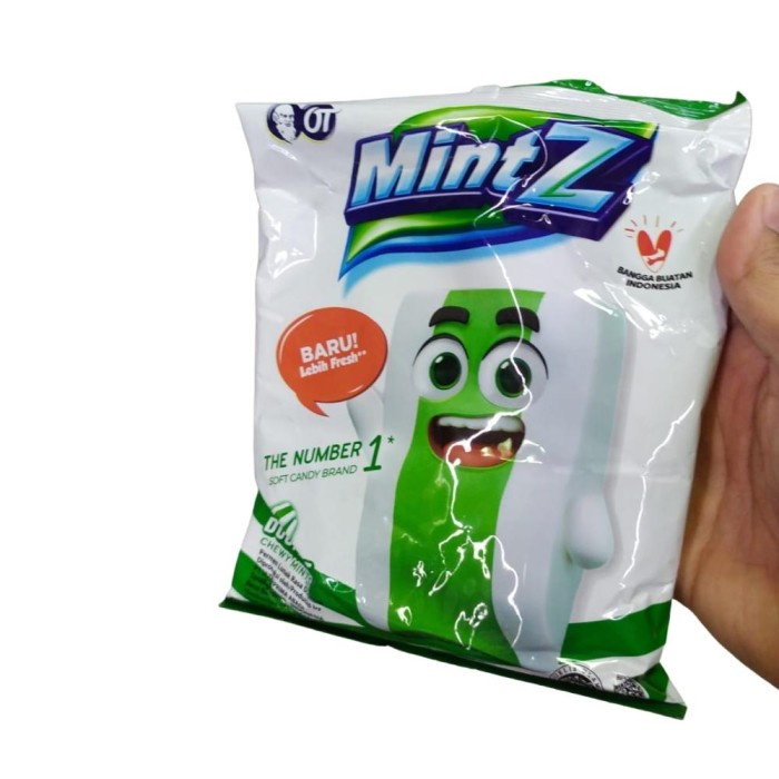 

NEW Permen Mintz 115gr Chewy Mint isi 50pcs Makanan Ringan Snack CN308