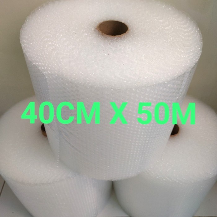 

party- BUBBLE WRAP PUTIH UKURAN 40CM X 50M MULIA PACK