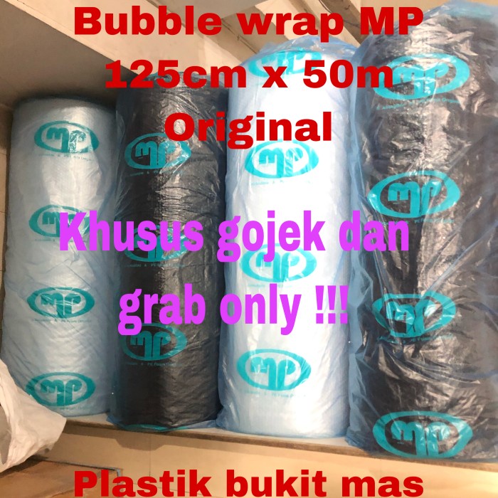 

party- bubble wrap 50 m x 125 cm bubblewrap packing roll MP tebal termurah