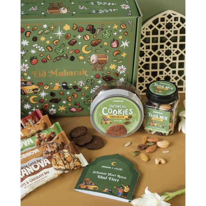 

party- Zahwa Granova Lebaran Hampers gift box parcel Idul Fitri