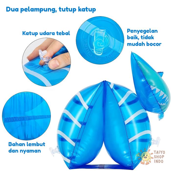Best- Pelampung Renang Tangan Anak Karakter Ban Lengan Berenang Animal Air