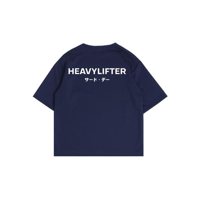 Best- MTO50 Kaos Oversize Gym Pria Bahan Tebal Scuba Jepang HEAVYLIFTER Egolifter Distro Branded
