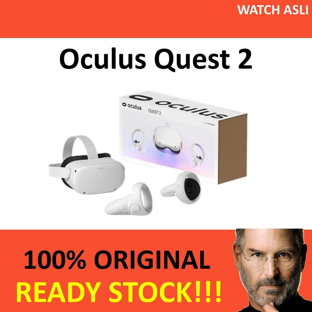 TerLengkapDong- NEW OCULUS QUEST 2 All-in-One VR Virtual Reality Gaming Set 128GB 256GB