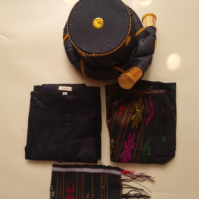 Kimono Baju Adat Batak Mandailing Anak Laki Laki