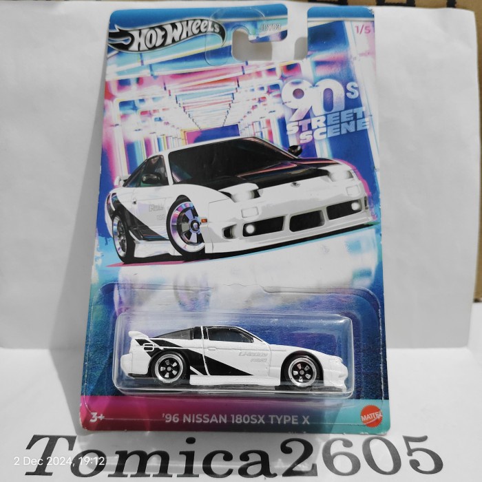 HOTWHEELS '96 NISSAN 180SX TYPE X (90S STREET SCENE)