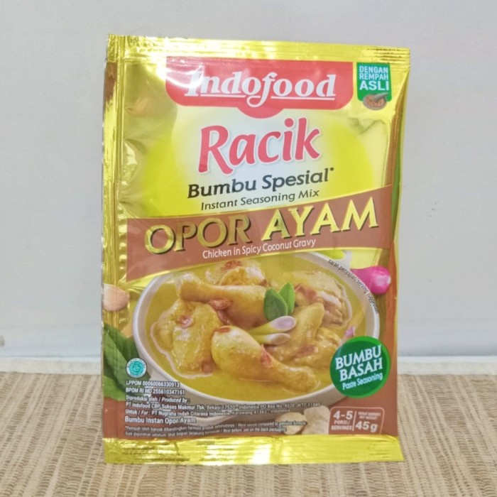 

LL206 Bumbu Instan Opor Ayam, Soto Ayam, Gulai Ayam, Ayam Goreng FREE ONGKIR