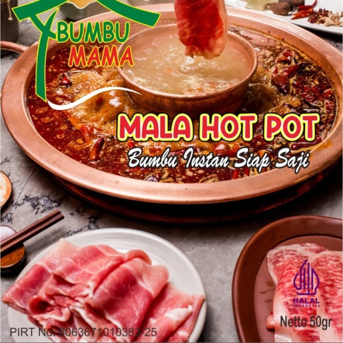 

TX372 Bumbu Mala Instan Hotpot / Shabu 50 gram TERMURAH