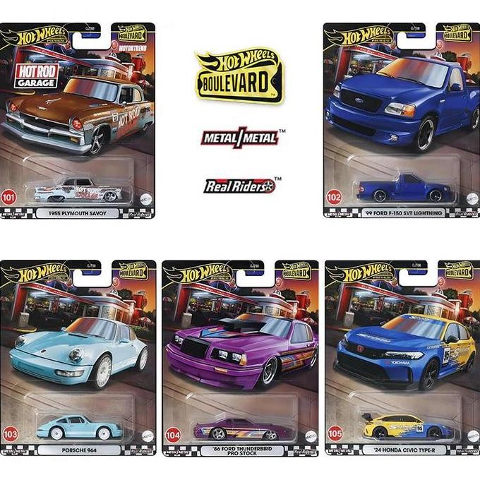 HOTWHEELS PREMIUM BOULEVARD MIX