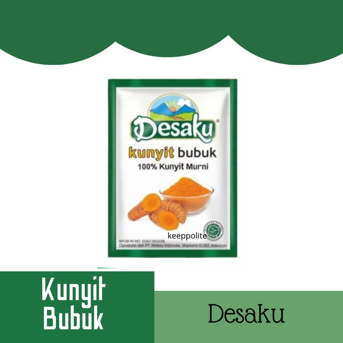 

RJ456 Bumbu Instan Kunyit Bubuk DESAKU / Kunyit Bubuk DESAKU SALE