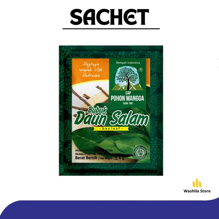 

AO327 BUMBU Bubuk Tepung Daun SALAM Kemasan Instan Bumbu Daun Salam 1 Sachet PROMO SPECIAL