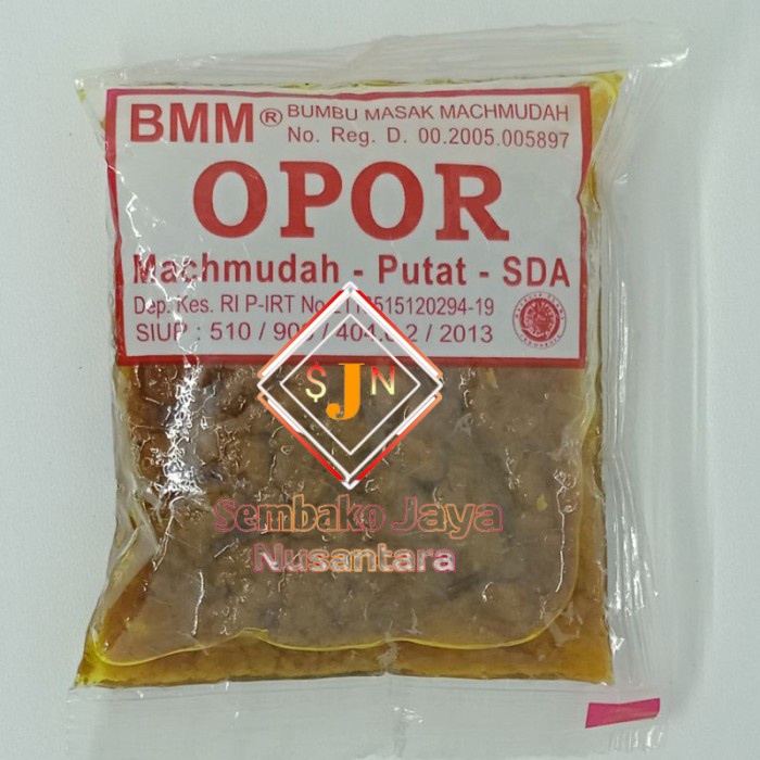 

WN246 bumbu dapur/bumbu masak instan/ bumbu opor Mahmudah /Machmudah/BMM 50g TERBARU