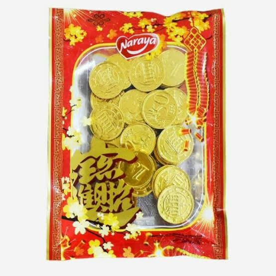 

Naraya Gold Coin Chocolate Candy Permen Cokelat Koin Emas