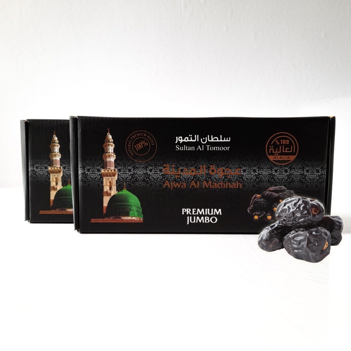 

Lezat- Kurma Ajwa Kurma Nabi JUMBO Al Madinah 500gr