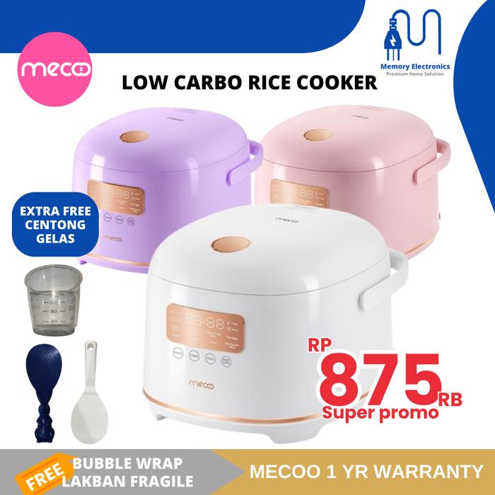 SALE TERHOTT MECOO RICE COOKER LOW CARBO LOW WATT READYY