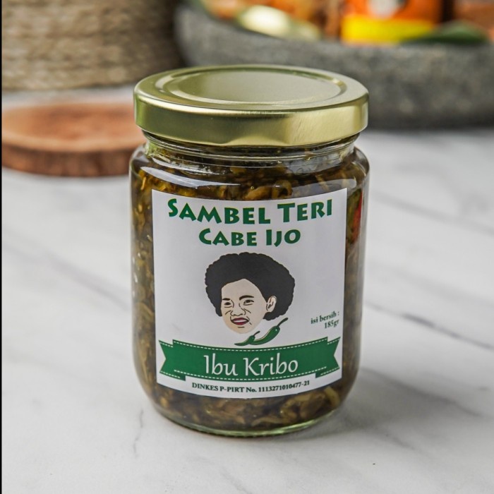 

Lezat- SAMBEL TERI CABE IJO Sambal Ibu Kribo Khas Bogor