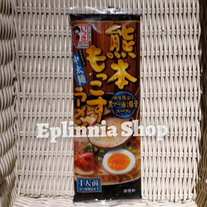 

Itsuki Ramen Kumamoto Mokkos 123 gr - Mie Ramen Instan