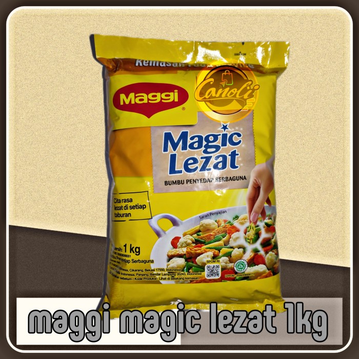 

Lezat- maggi magic lezat 1kg bumbu penyedap rasa ayam serbaguna 1 kg