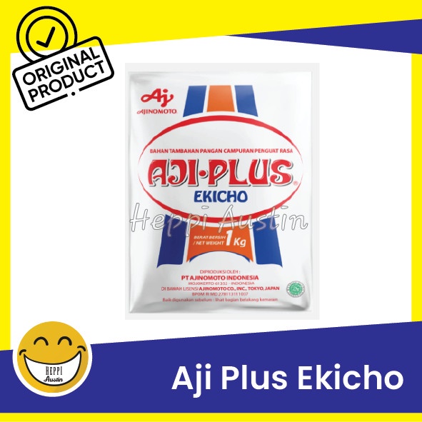 

Lezat- Aji Plus Ekicho Ajiplus Ajinomoto MSG Penyedap Rasa 1 KG