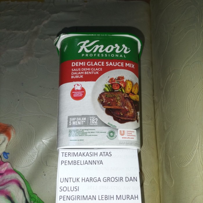 

Lezat- demiglace saus demi glace knoor 1 kg knorr