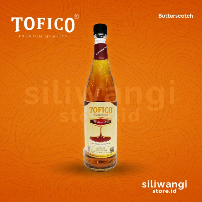 

Tofico Butterscotch Syrup Sirup Tofico Butterscotch 1000 ml