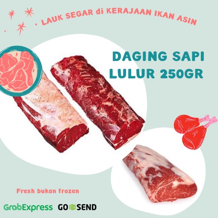 

(GoodSeller) DAGING LULUR SAPI 250GR