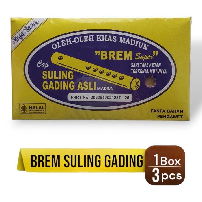 

(GoodSeller) Brem Suling Gading Jumbo Asli Madiun