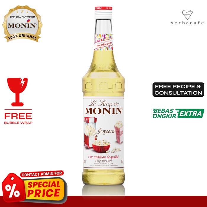 

Monin Syrup Pop Corn (700 ml)