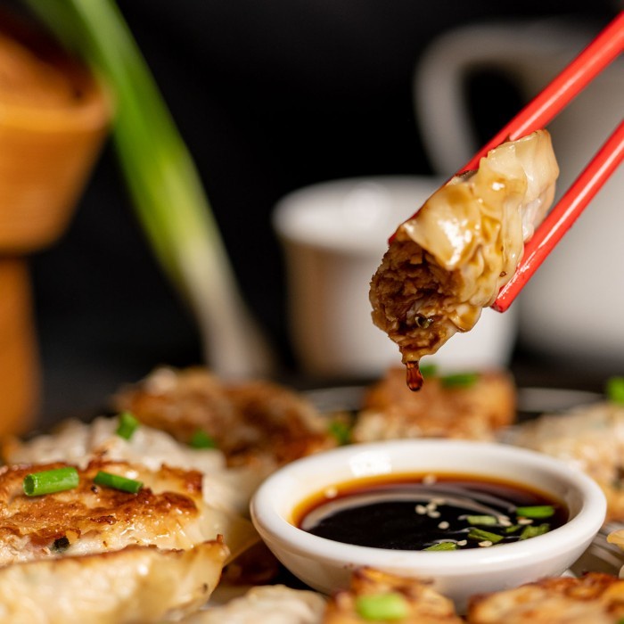 

(GoodSeller) High Protein Chicken Breast Gyoza . (Healthy Diet Catering Prep Meal)