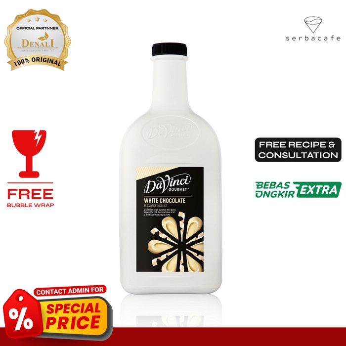 

Davinci Sauce White Chocolate (2L)