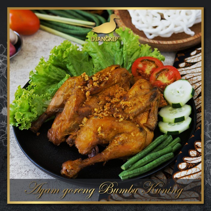 

(GoodSeller) Ayam Bumbu Kuning Djangkep (1 Ekor)