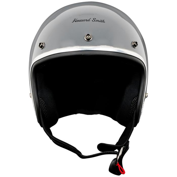 Howard Smith Master Retro Helm Half Face - Modern Grey